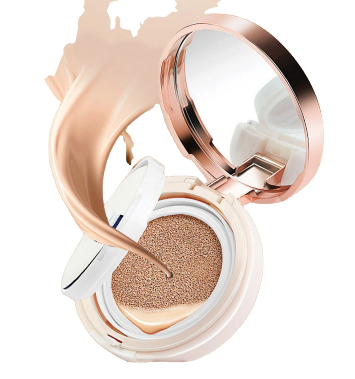 Korean Label Air Cushion CC Cream Foundation – Waterproof Brightening Makeup