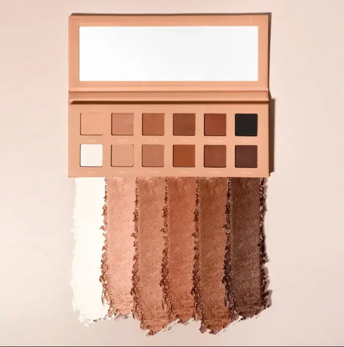Nude & Dark Eyeshadow Palette – Highly Pigmented Long-Lasting Eye Makeup
