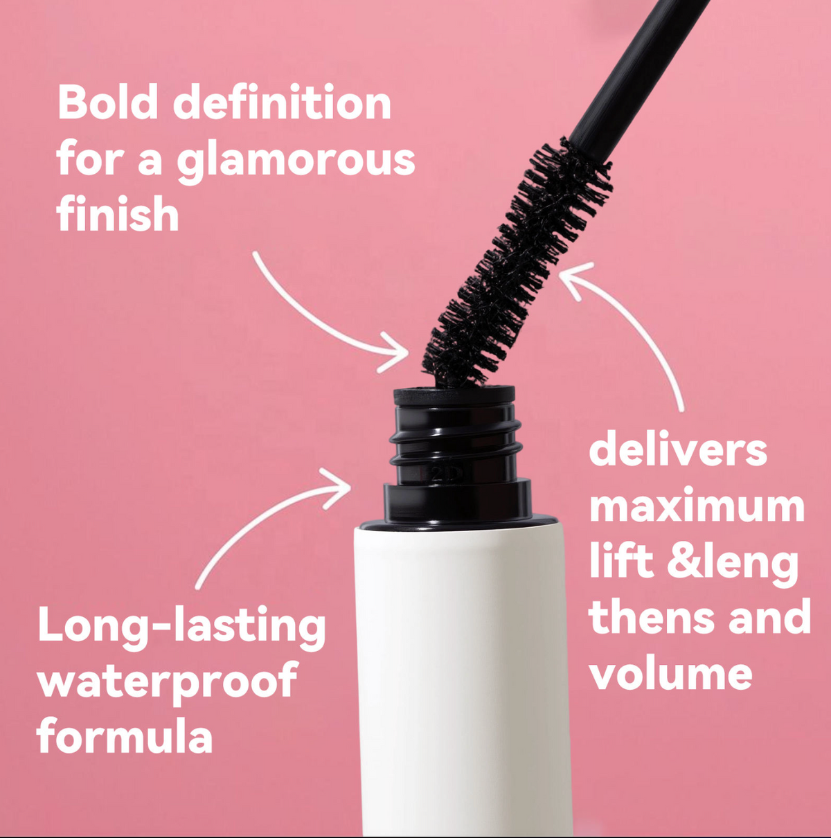 4D Silk Fiber Waterproof Lash Mascara